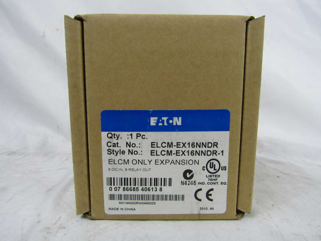 Lot of Qty 28x Eaton ELCM-EX16NNDR PLC Control 8 Outputs 8 DC Input - AUTOMATION & CONTROLS