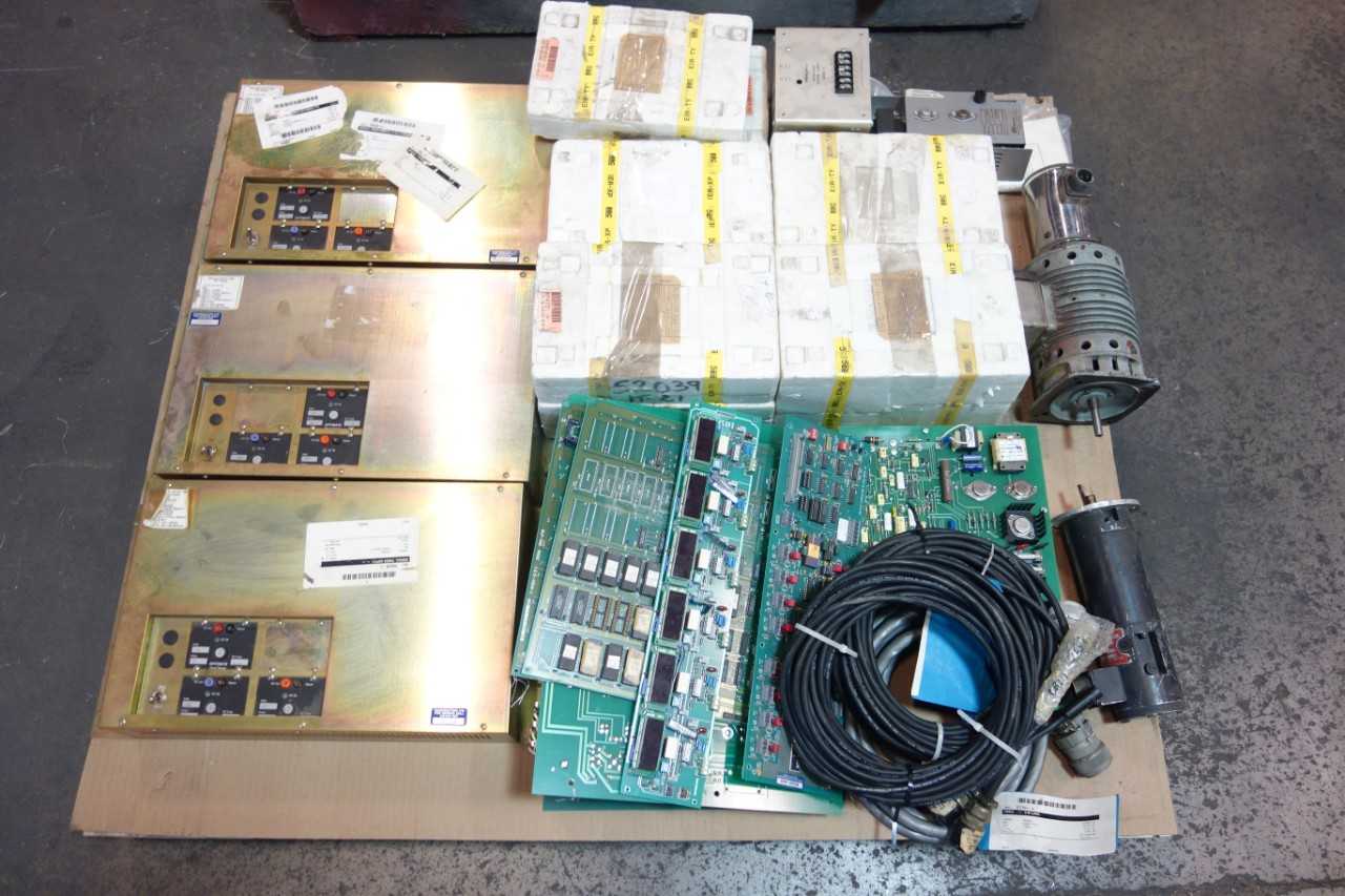 2 PALLETS OF ASSORTED ELECTRICAL AUTOMATION, CONTROL MODULES, DRIVES, MODULES, CIRCUIT BOARDS AND ACCESSORIES - ELECTRICAL COMPONENTS