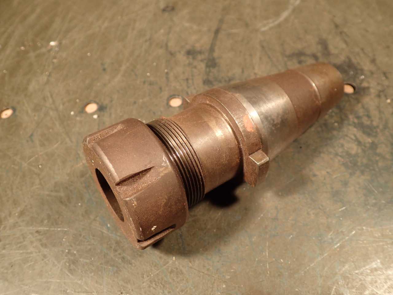 Dixi 733-J-430 Double Taper Collet Chuck: AG-60, AG-75, Swiss Quick Change Shank - MACHINE TOOLING