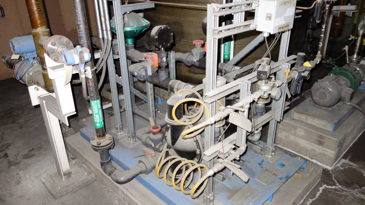 INGERSOLL RAND ARO 666250-444-C DIAPHRAGM PUMP SKID - DIAPHRAGM PUMP