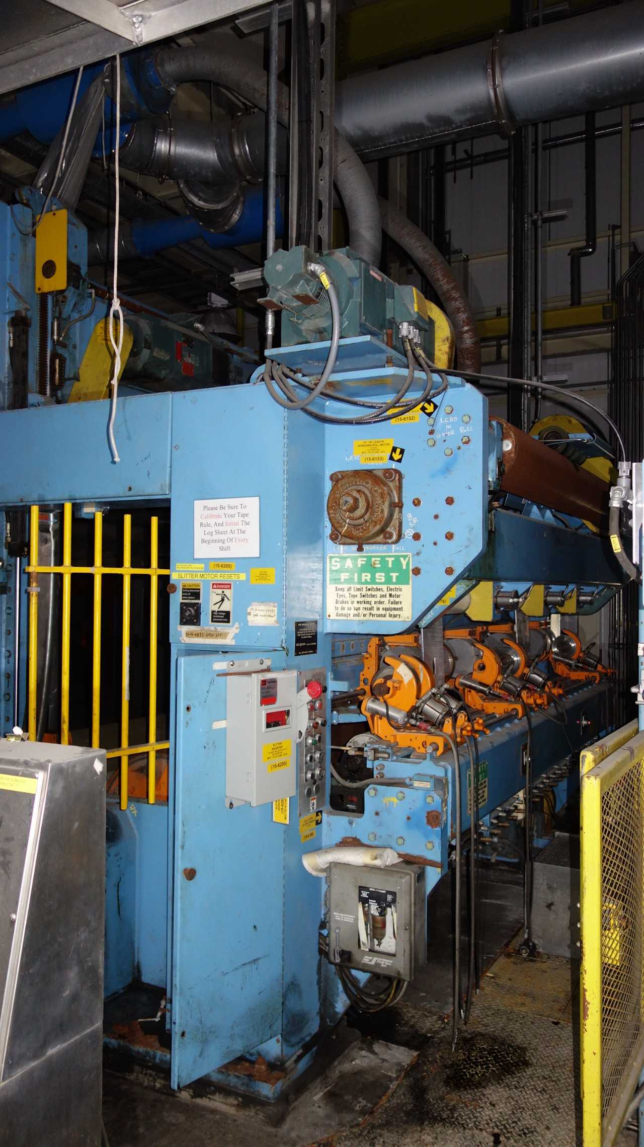 VALMET SLITTING SECTION SLITTER - CONSTRUCTION