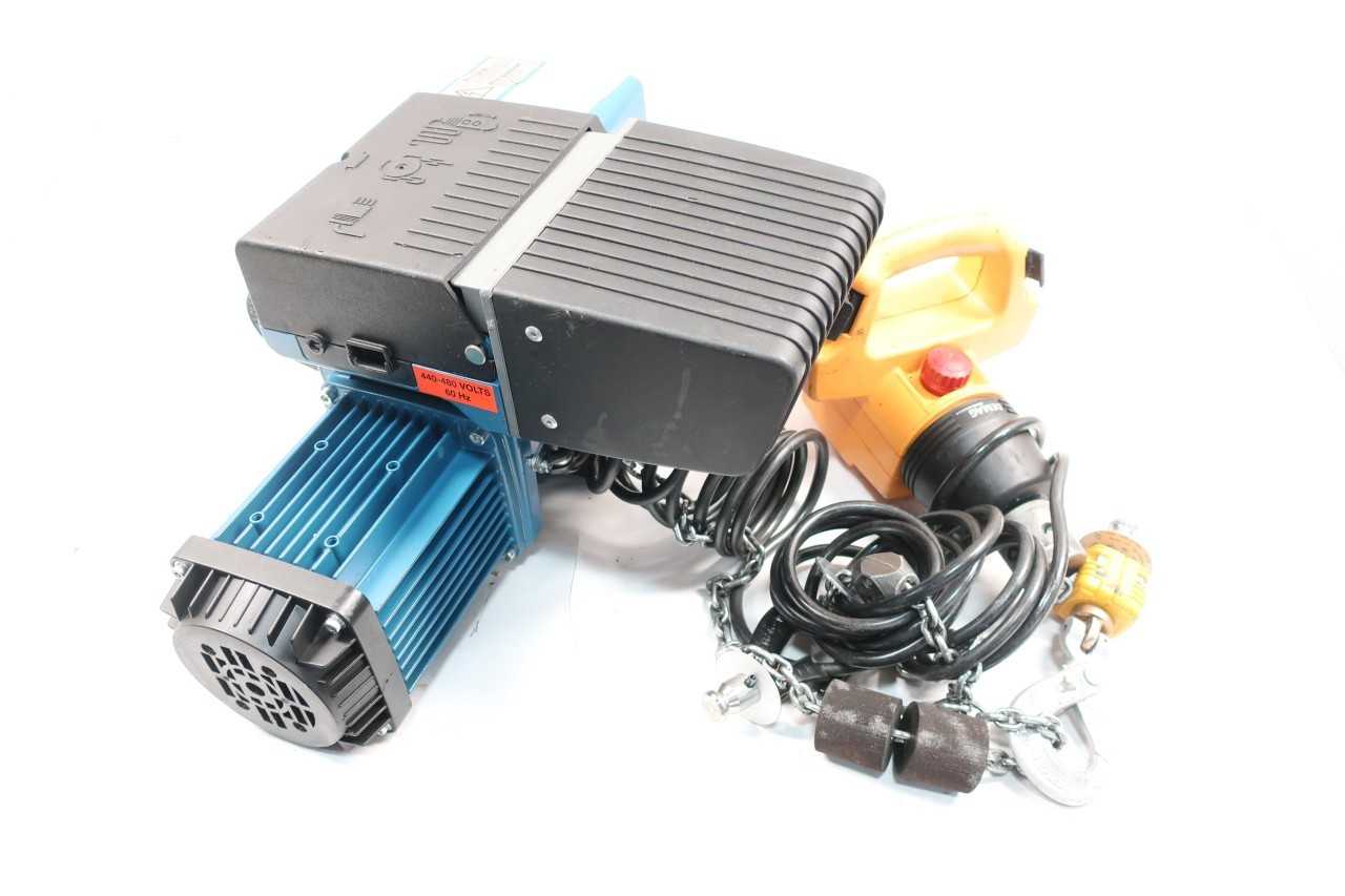 DEMAG DCM-PRO 2 125 9FT 275LB 440-480V-AC ELECTRIC HOIST - LIFTING EQUIPMENT