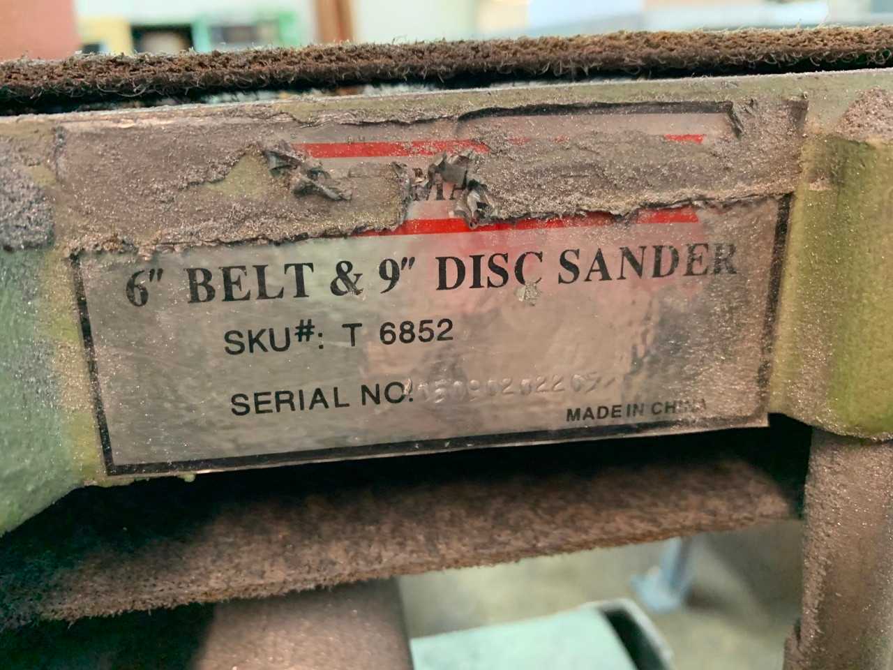 Belt and Disc Combo Sander with Stand - GRINDING MACHINES