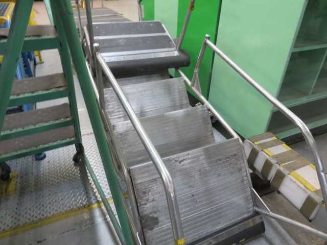 Aluminum Ladder on Wheels - MISCELLANEOUS