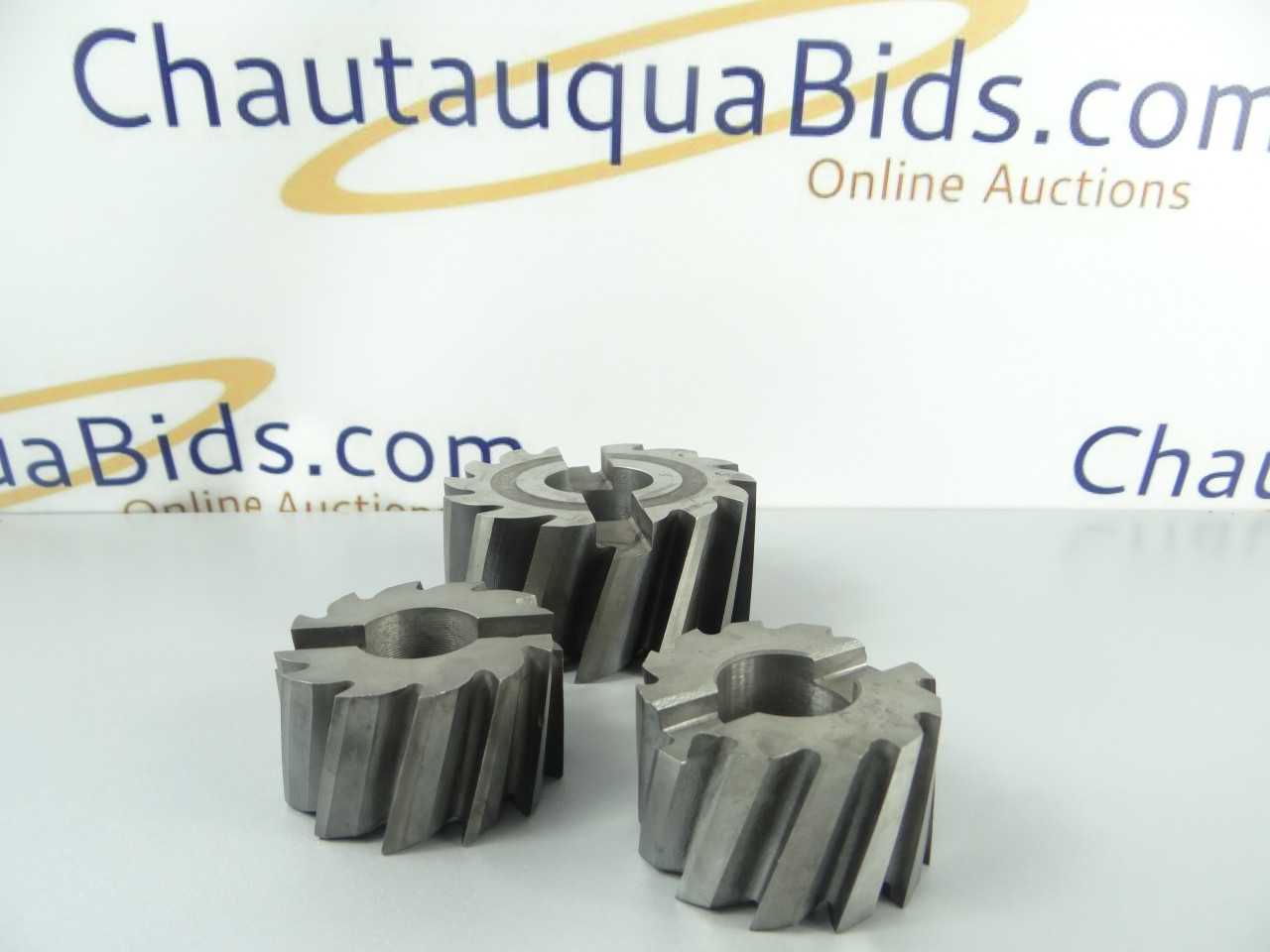 Lot of 3 HSS Shell Mills - MILLING TOOLS