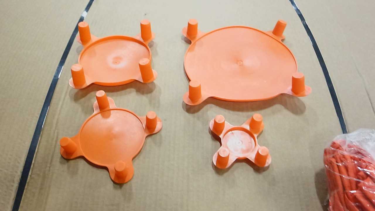 2 PALLETS OF ASSORTED FME CAPS AND COVERS - ELECTRICAL COMPONENTS