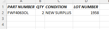NEW SURPLUS BREAKERS - MISCELLANEOUS