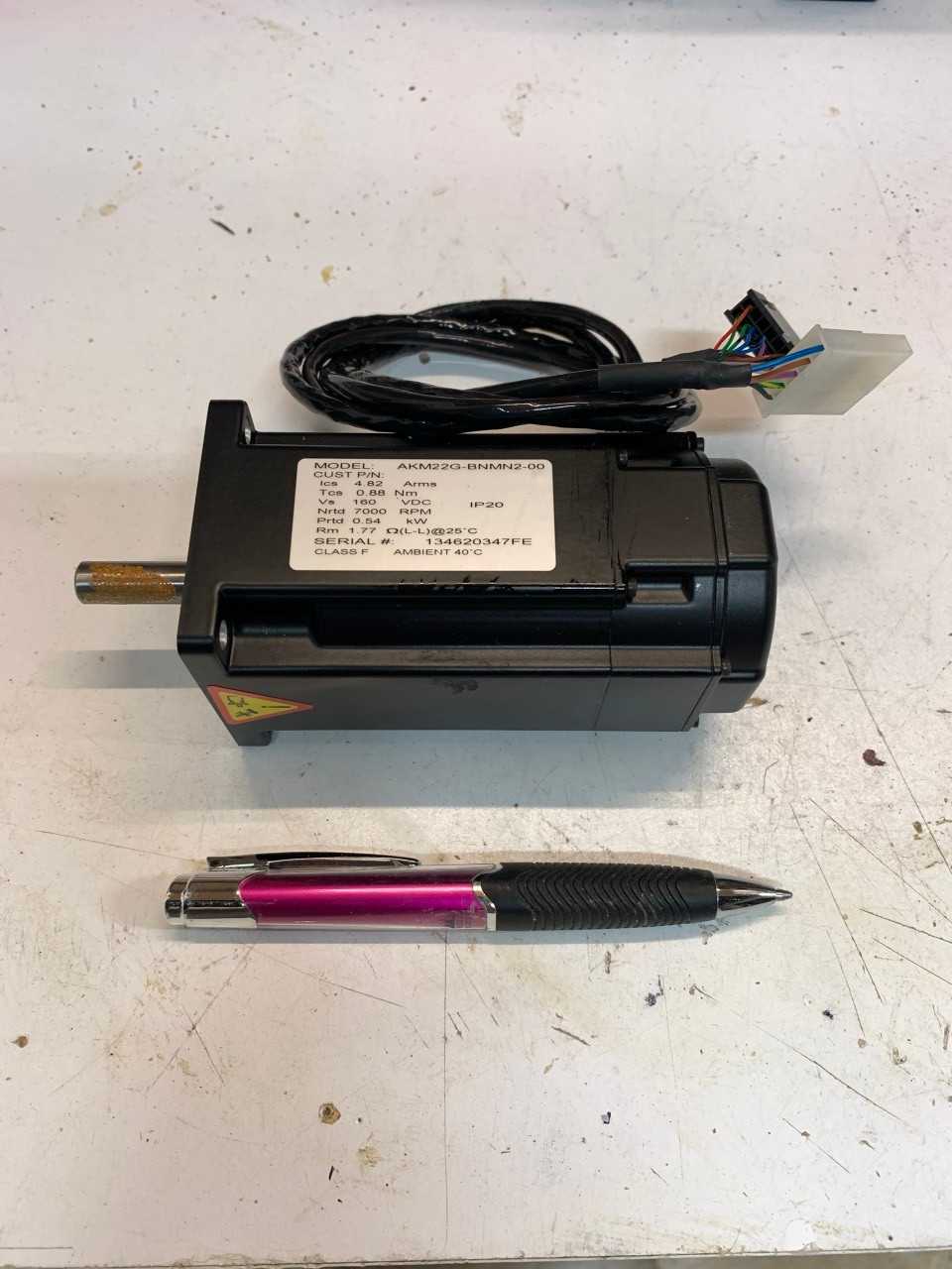 Lot of 111 Kellmorgen Servo Motors - AKM22G-BNMN2-00 - SERVO