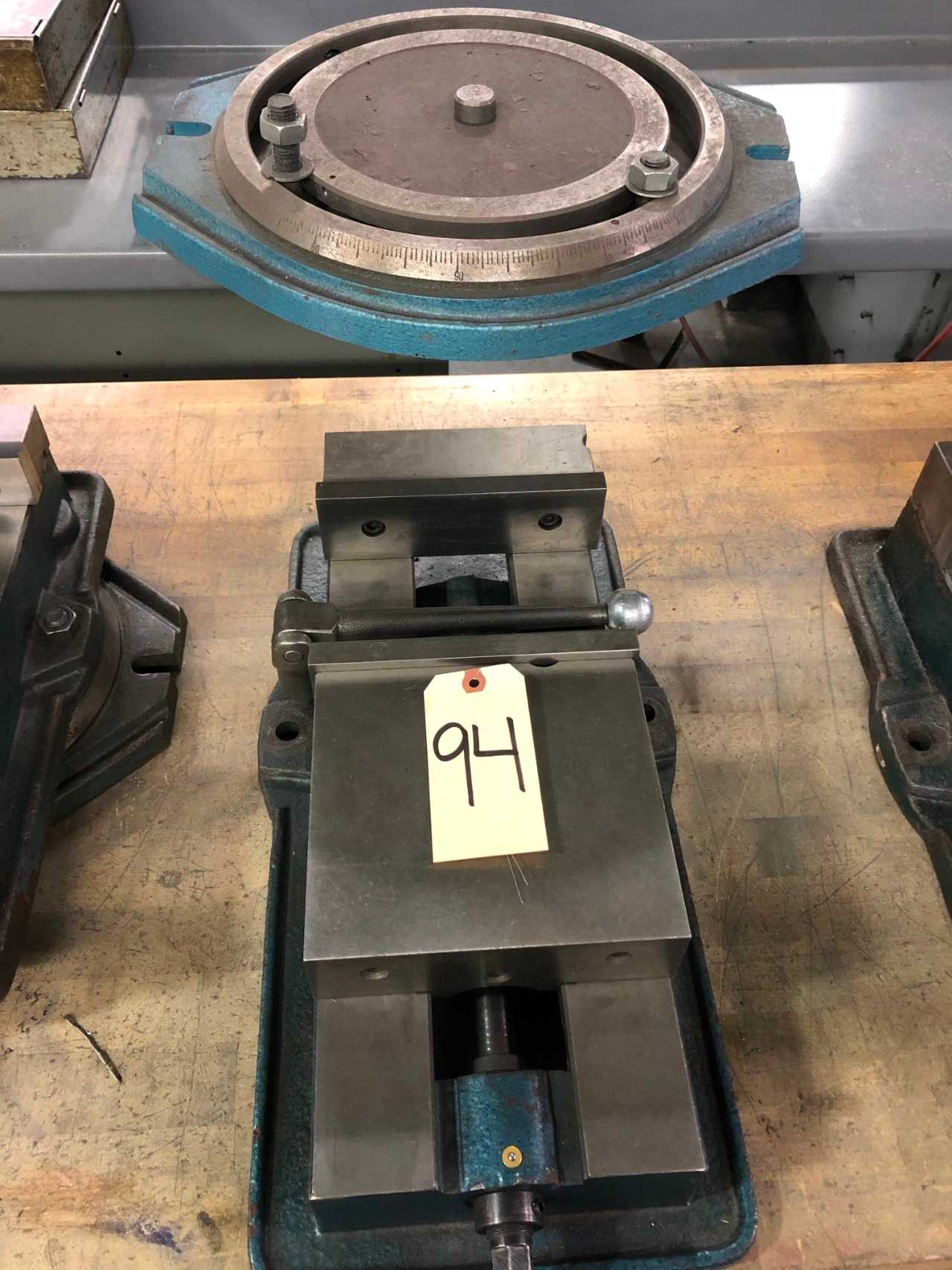 8" Machine Vise with Swivel Base - MACHINING ACCESSORIES & TOOLING