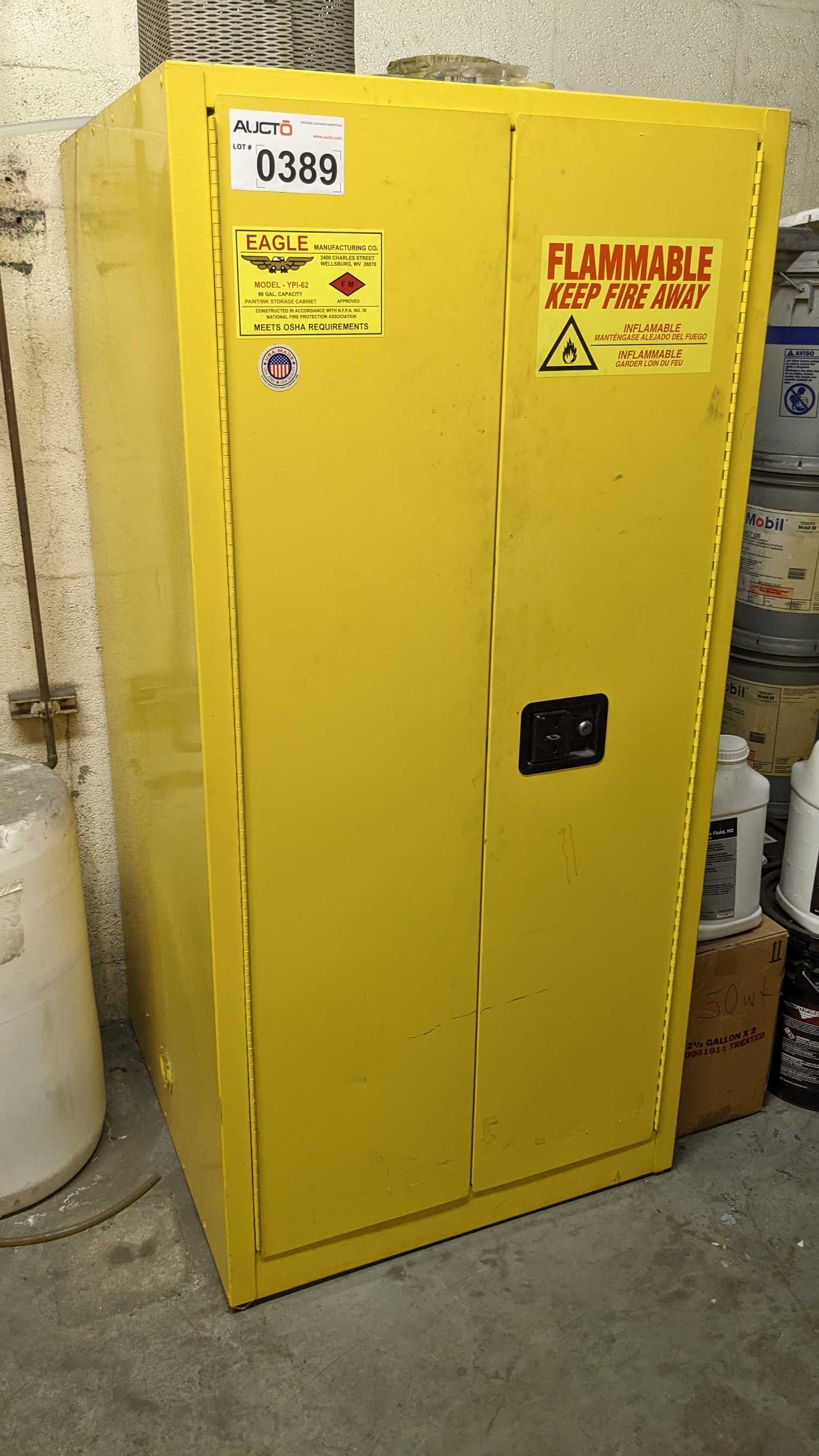 CABINET WITH CONTENTS - TOOL STORAGE