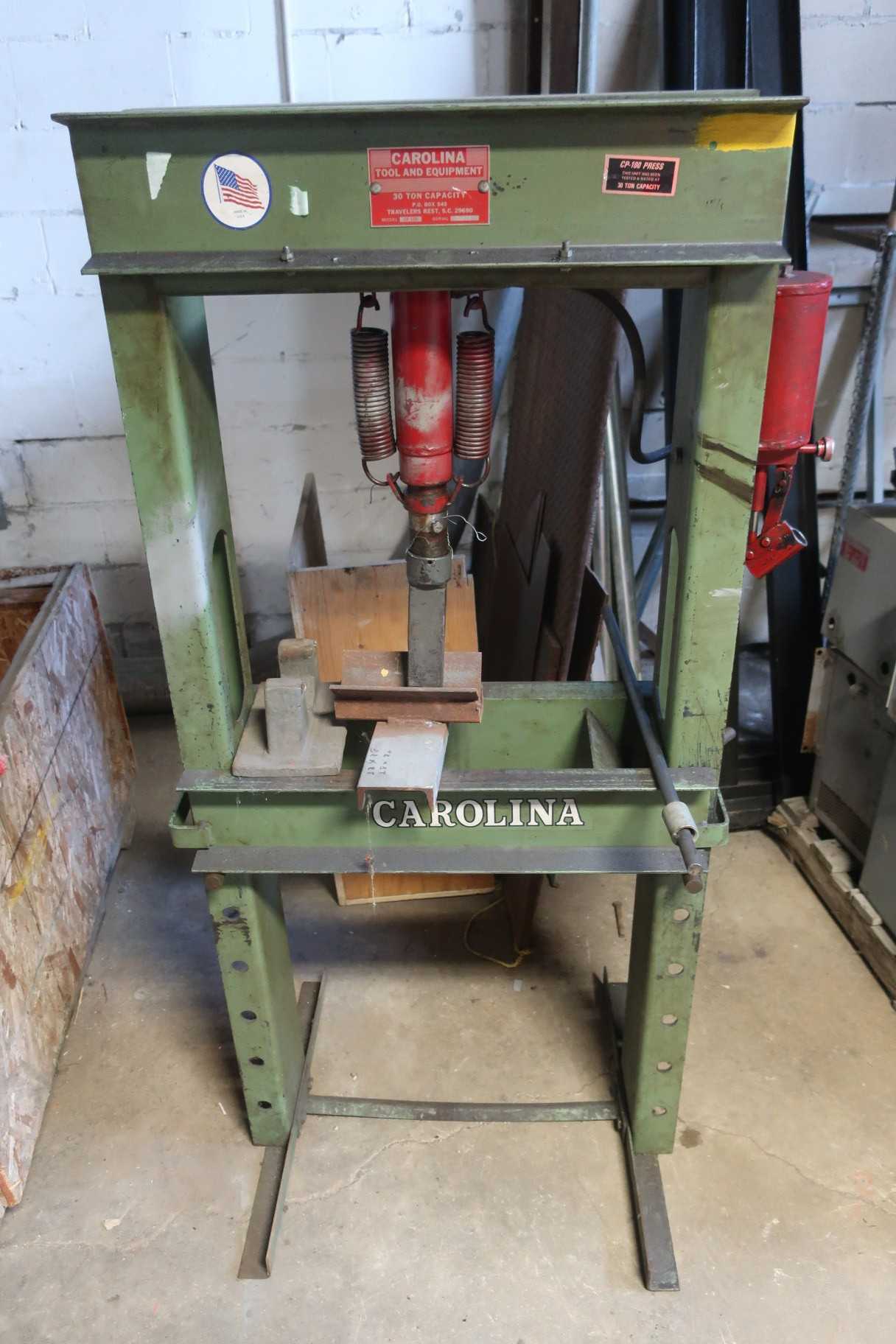 CAROLINE CP 100 30 TON PRESS - PRESSES