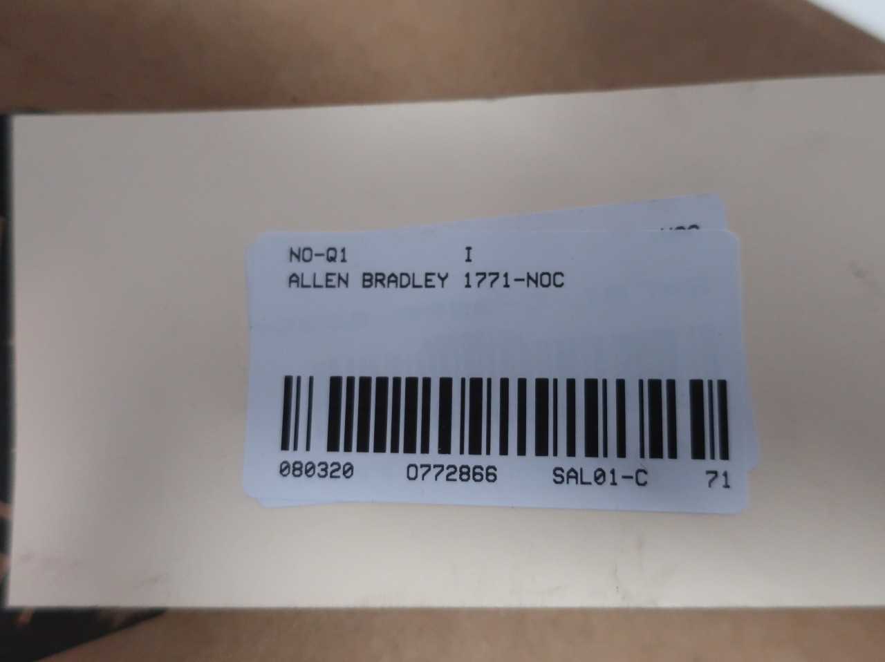 ALLEN BRADLEY 1771-NOC PLC5 SER C HIGH RESOLUTION ISOLATED ANALOG OUTPUT MODULE - AUTOMATION & CONTROLS