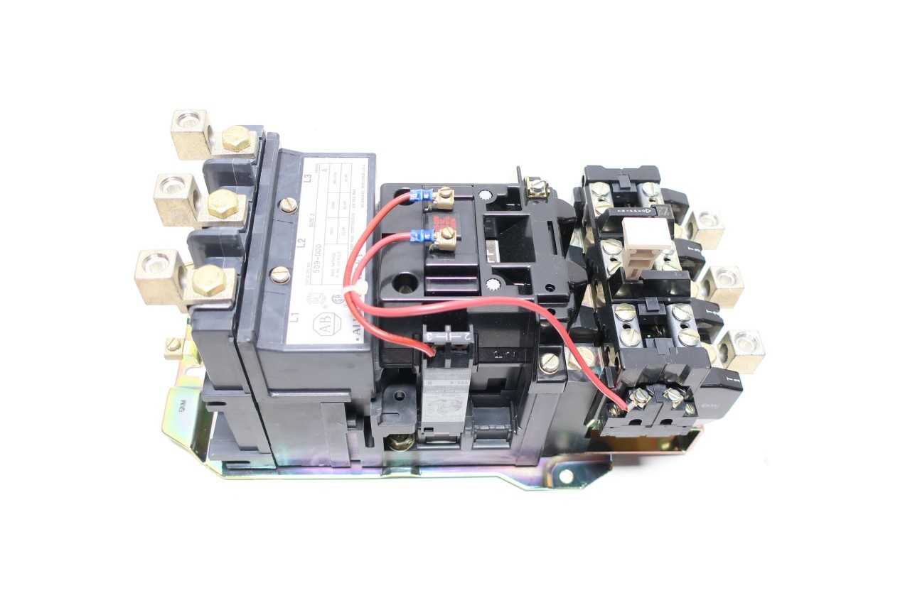 ALLEN BRADLEY 509-DOD FULL VOLTAGE STARTER 115-120V-AC 50HP SIZE 3 SER A - MOTOR STARTERS