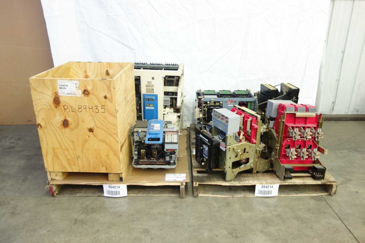 2 PALLETS OF ASSORTED CIRCUIT BREAKERS - CIRCUIT BREAKERS