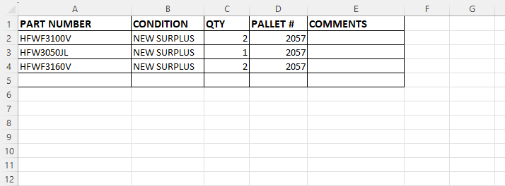 NEW SURPLUS BREAKERS - MISCELLANEOUS