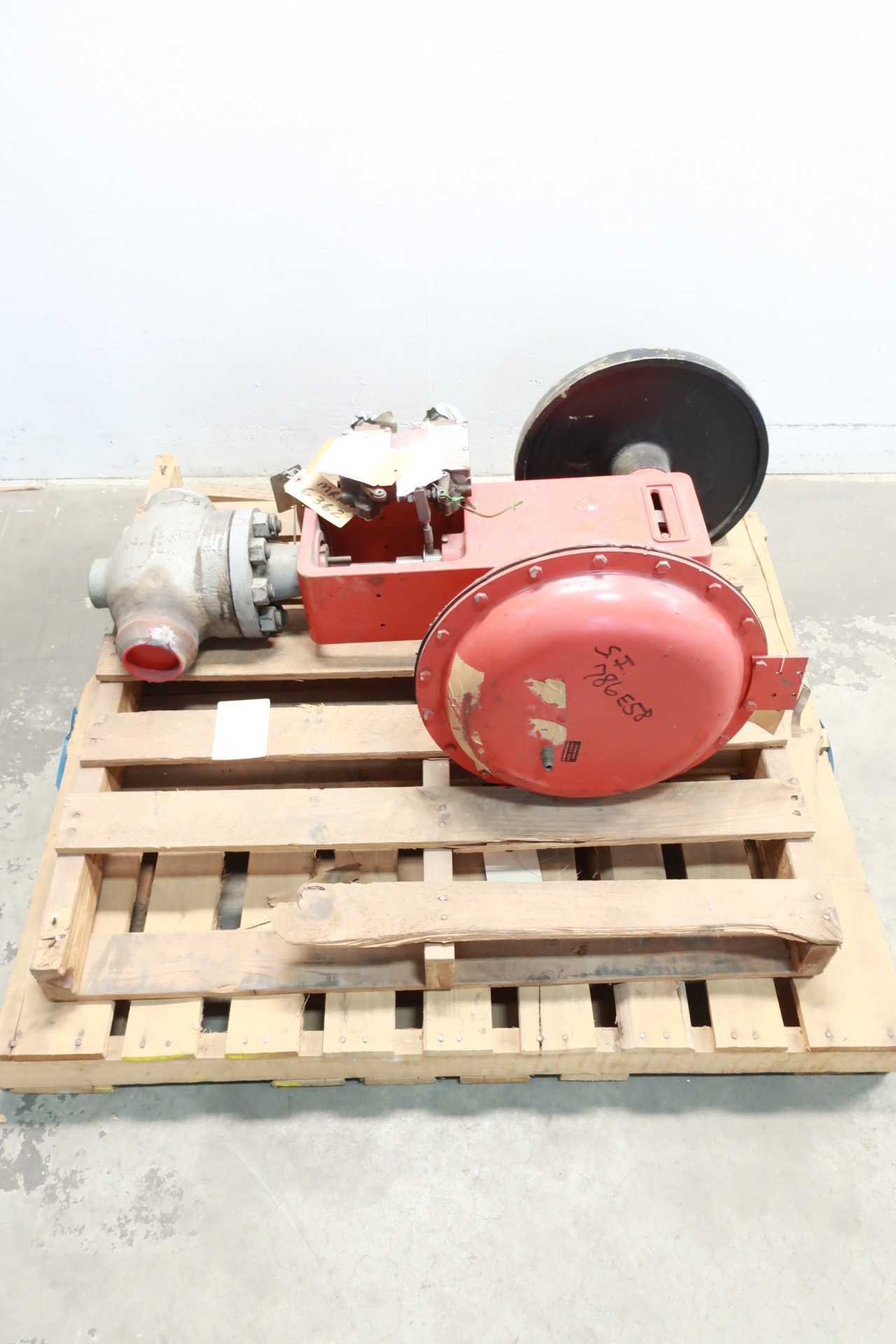 MASONEILAN 48-20771 PNEUMATIC STEEL BUTT WELD 3IN CONTROL VALVE - CONTROL VALVE
