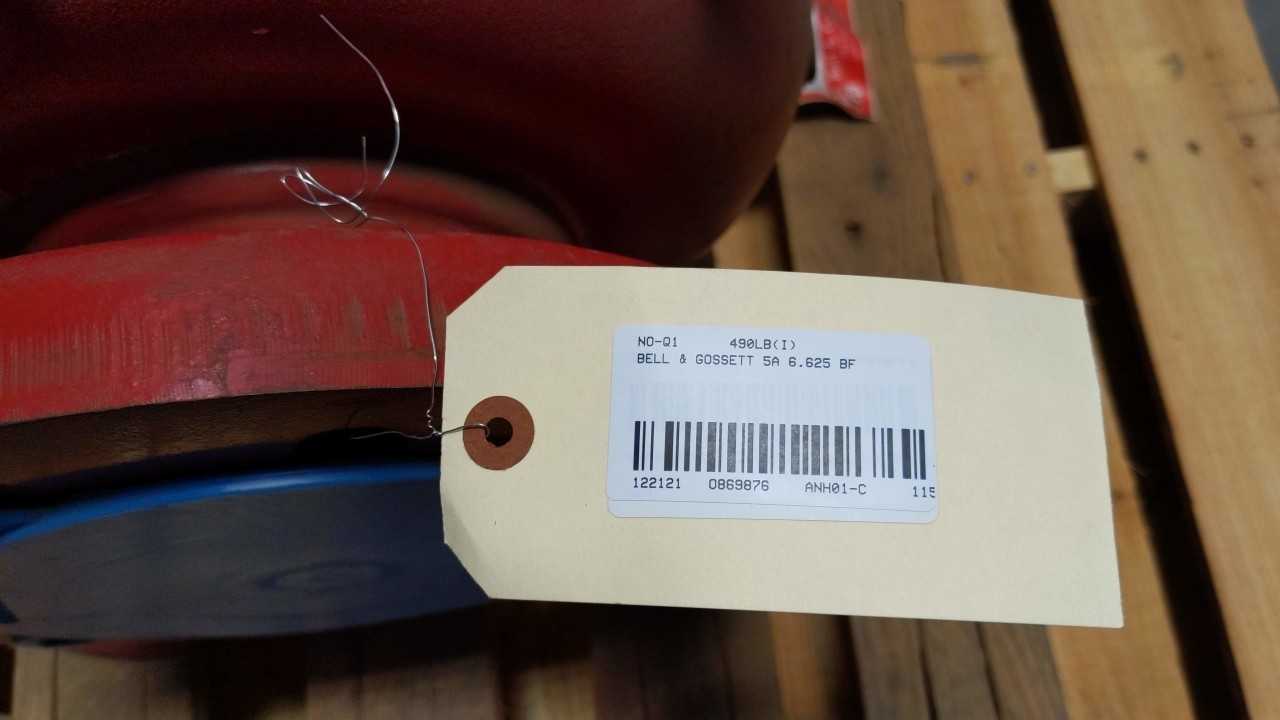 BELL & GOSSETT 5A 6.625 BF 6IN 7-1/2HP 6IN 230/460V-AC CENTRIFUGAL PUMP - CENTRIFUGAL PUMP