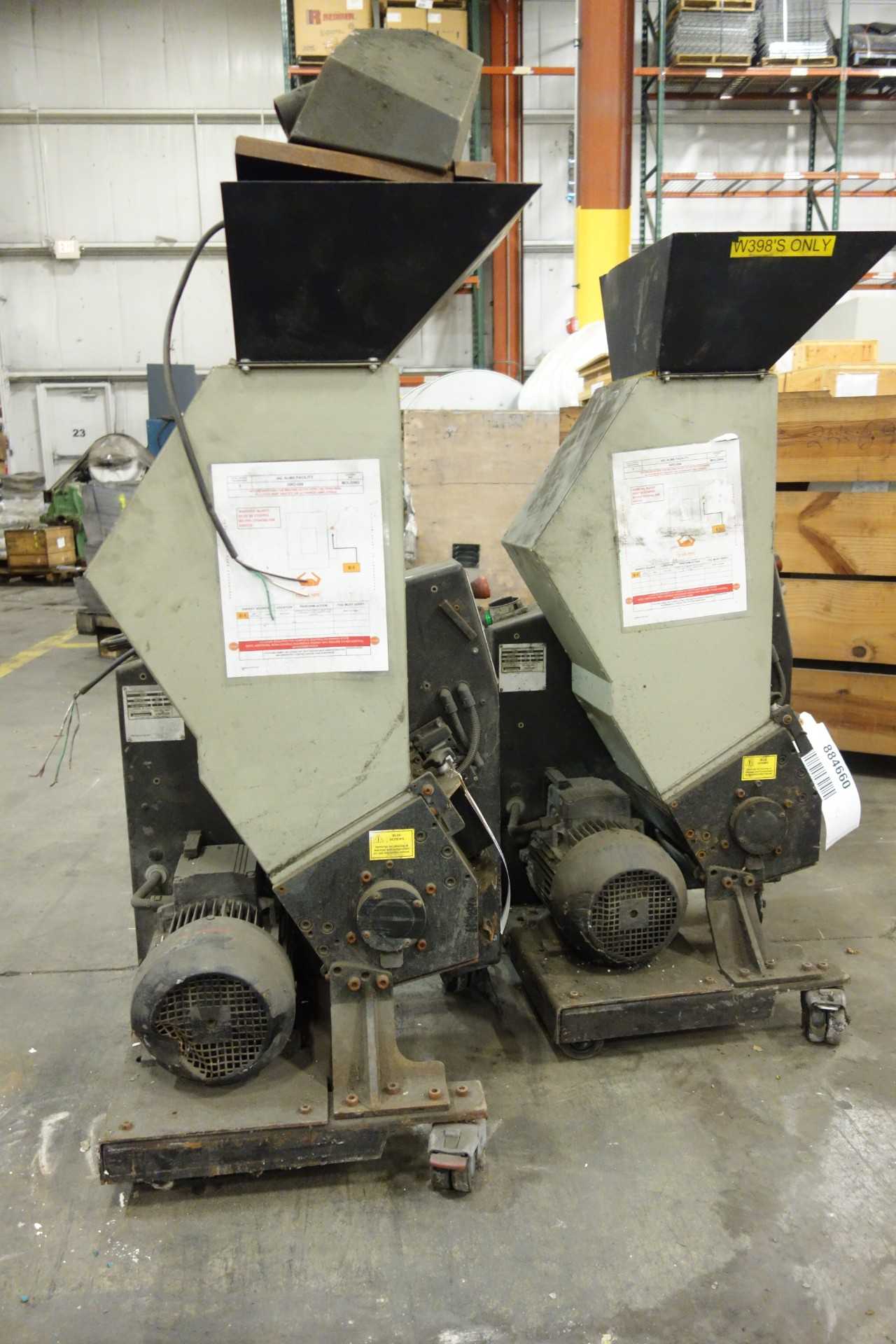 LOT OF 2 CONAIR CR-69 GRANULATOR - ELECTRIC POWER TOOLS