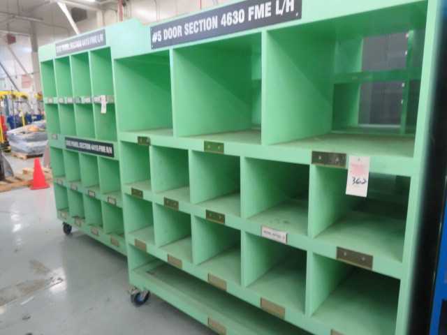 Wood Storage Cabinet on Wheels - MISCELLANEOUS