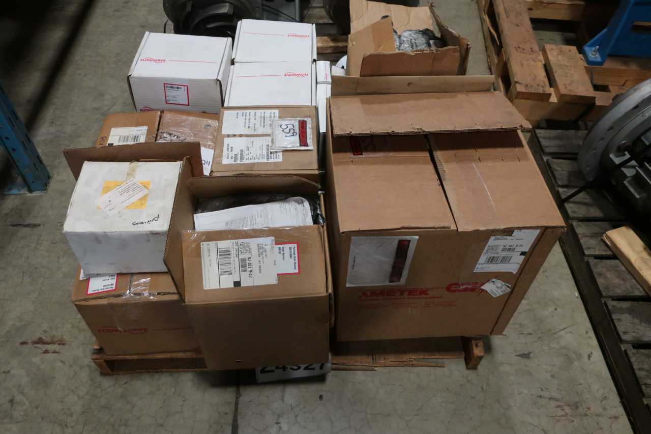 1 PALLET OF ASSORTED FLOWSERVE PARTS - MISCELLANEOUS