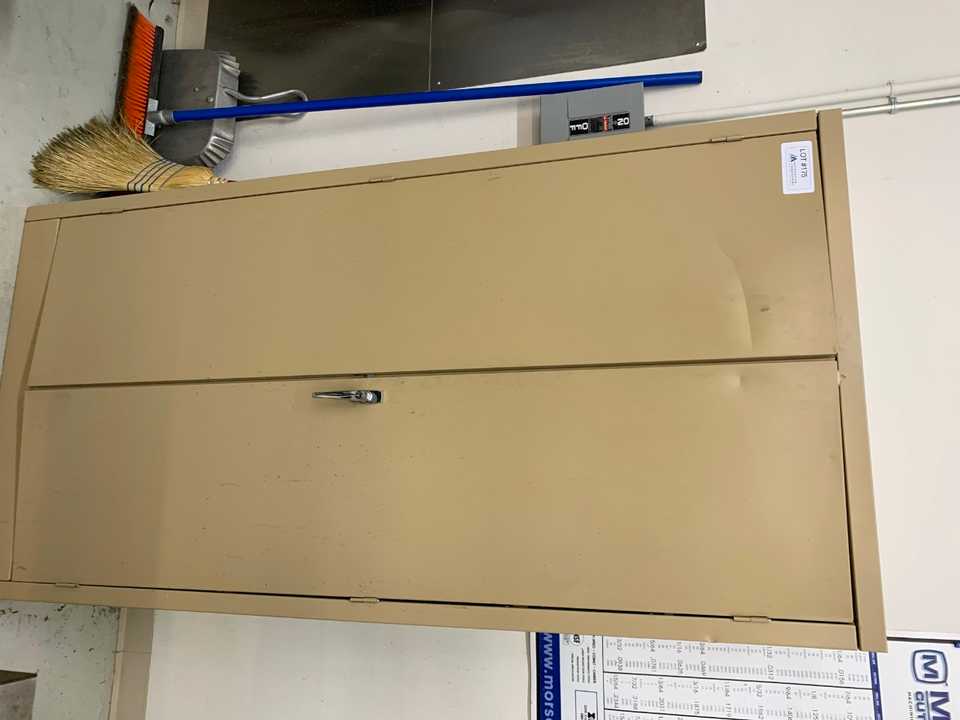 Cabinet W/ All Contents - TOOL STORAGE