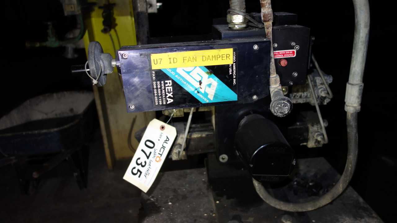 REXA D20000-90-C-P SERVO DAMPER ACTUATOR - SERVO
