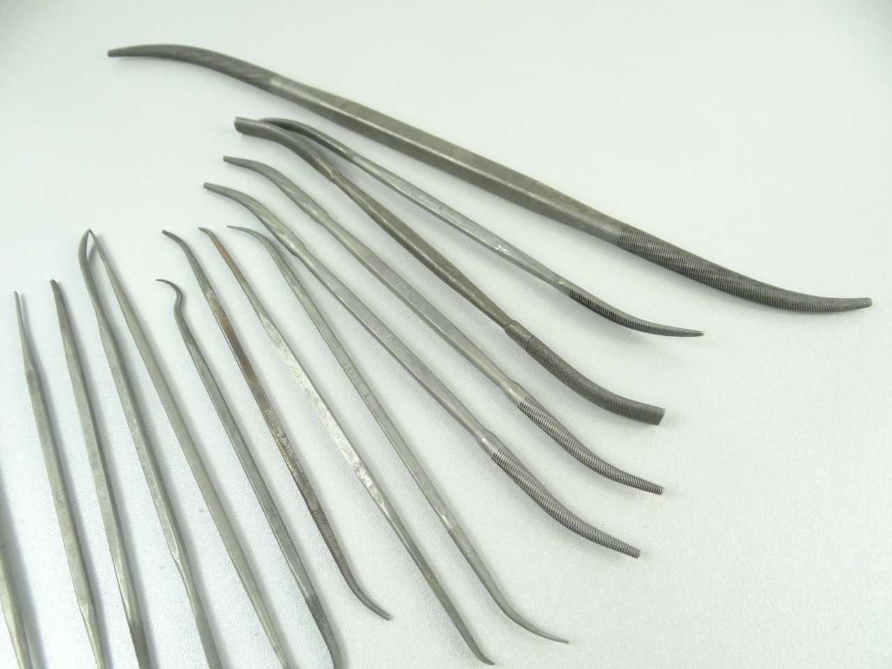 Lot of 16 Assorted Swiss Pattern Riffler Files - MISCELLANEOUS