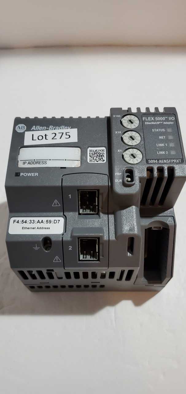 Allen Bradley Flex 5000 Ethernet Adapter - INDUSTRIAL PARTS Allen Bradley Flex 5000 Ethernet Adapter - INDUSTRIAL PARTS