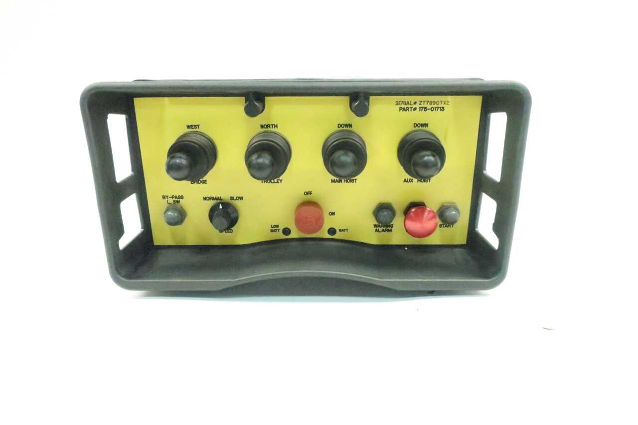 TELEMOTIVE 175-01713 MAGNETEK PENDANT TRANSMITTER - INSTRUMENTATION