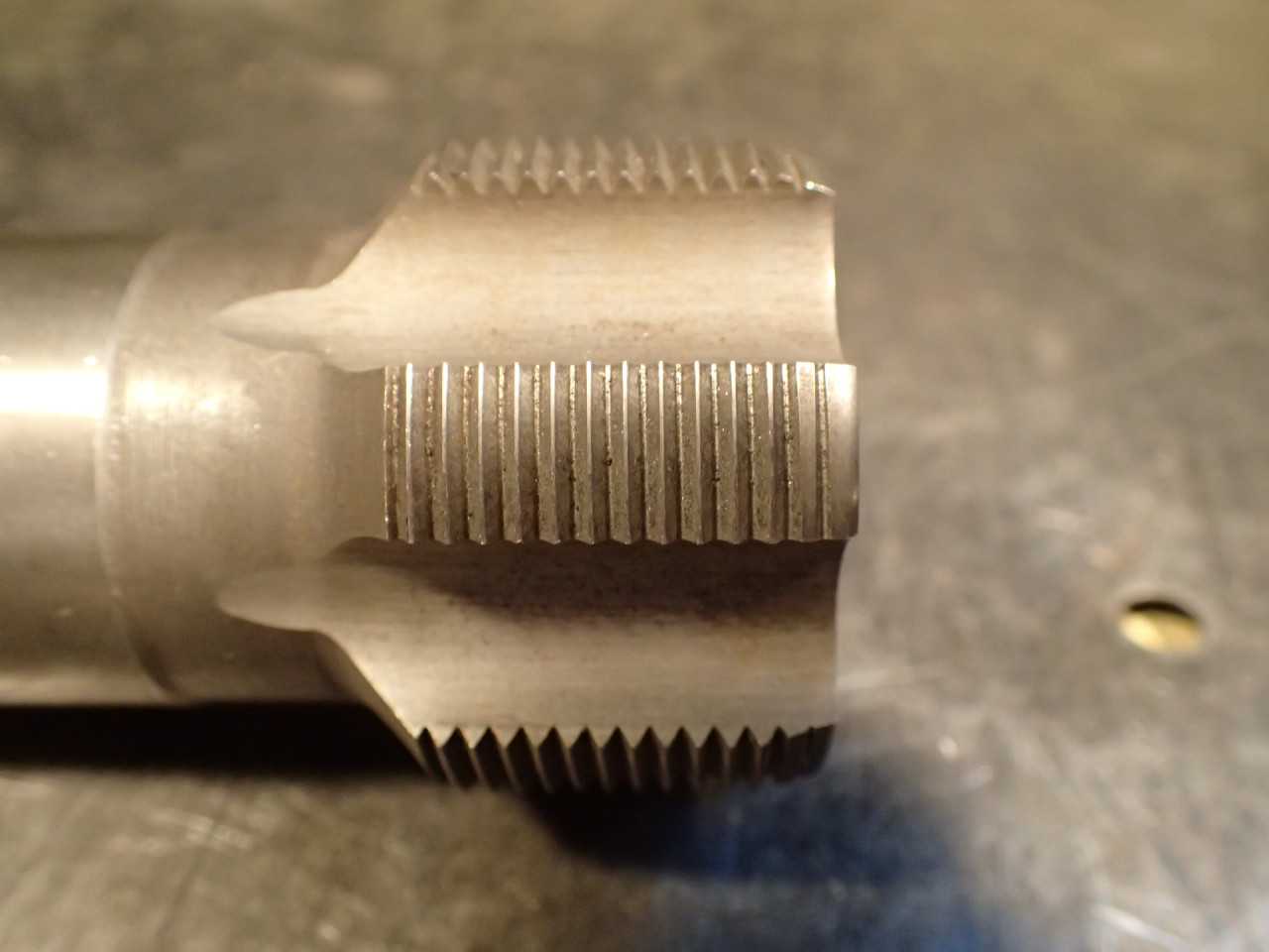 M48 x 2.0 ISO Plug Hand Thread Tap: 6-Flute, 1" Long Flutes, 4-7/8" OAL - MACHINE TOOLING