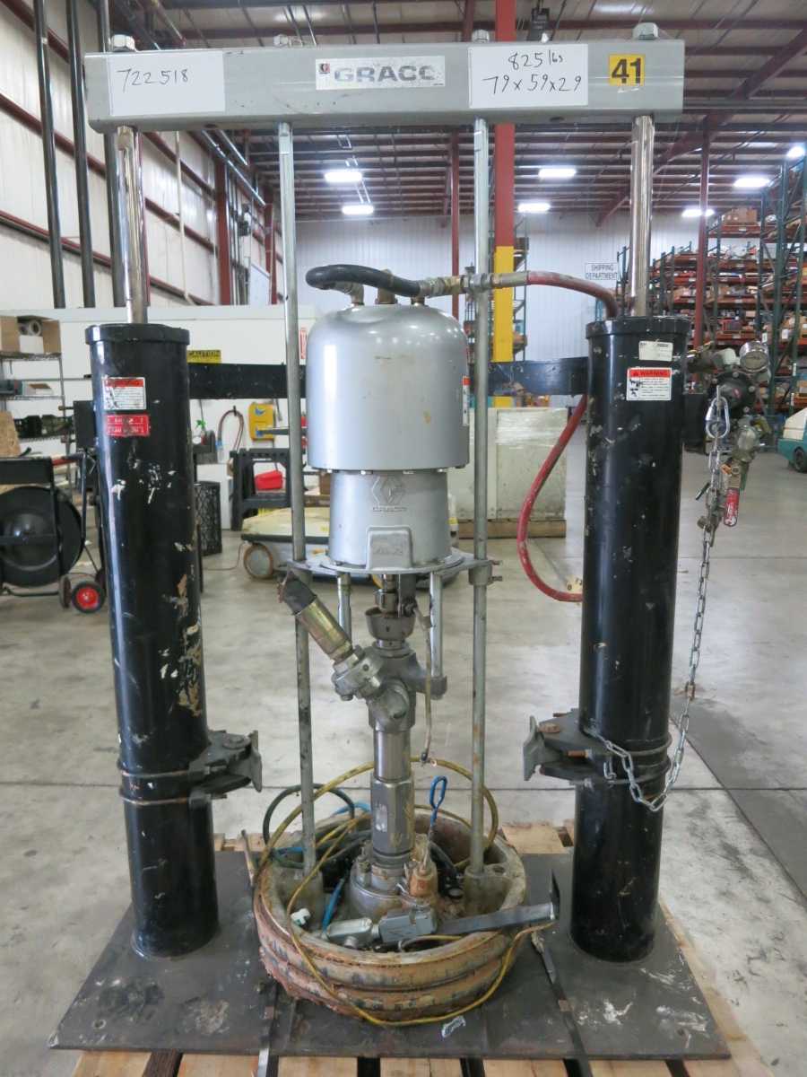 GRACO 970204 GREASE PUMP SER F04A W/ PNEUMATIC CROSSOVER - PUMPS