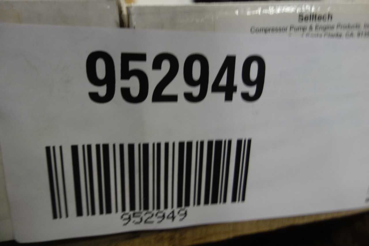 1 PALLET OF ASSORTED SELLTECH AIR COMPRESSOR PARTS - AIR COMPRESSORS