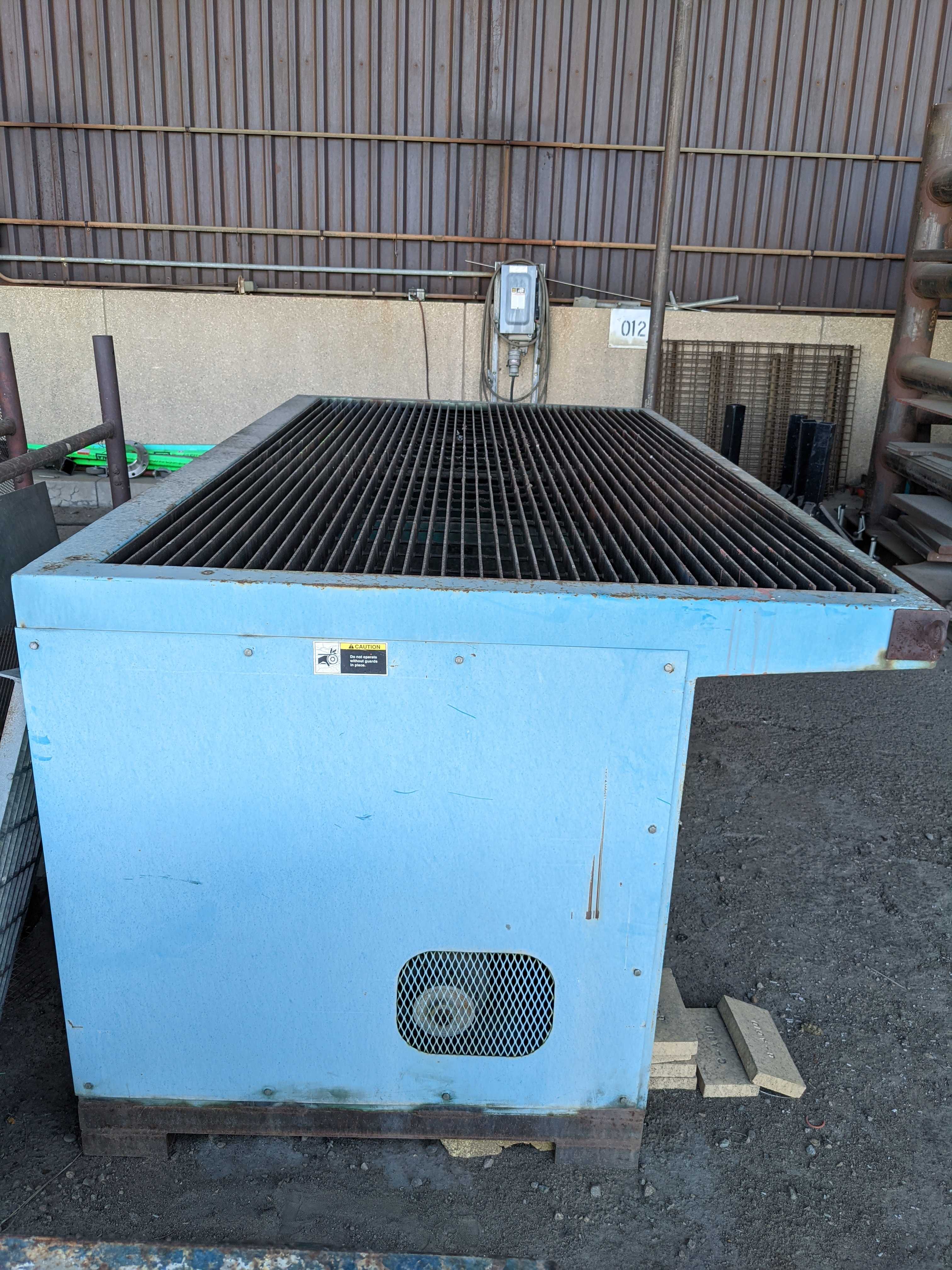 DOWN DRAFT TABLE - MACHINE TOOLING