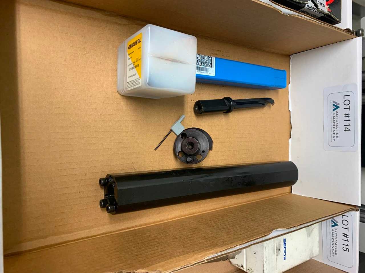 CNC Boring Bar and Kenametal Insert drill – New - MACHINING ACCESSORIES & TOOLING