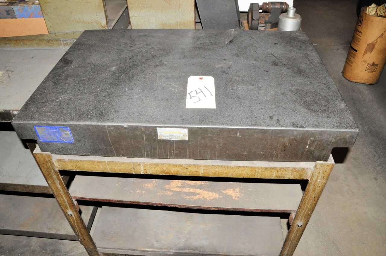 Granite Surface Plate on Stand - PROCESS EQUIPMENT