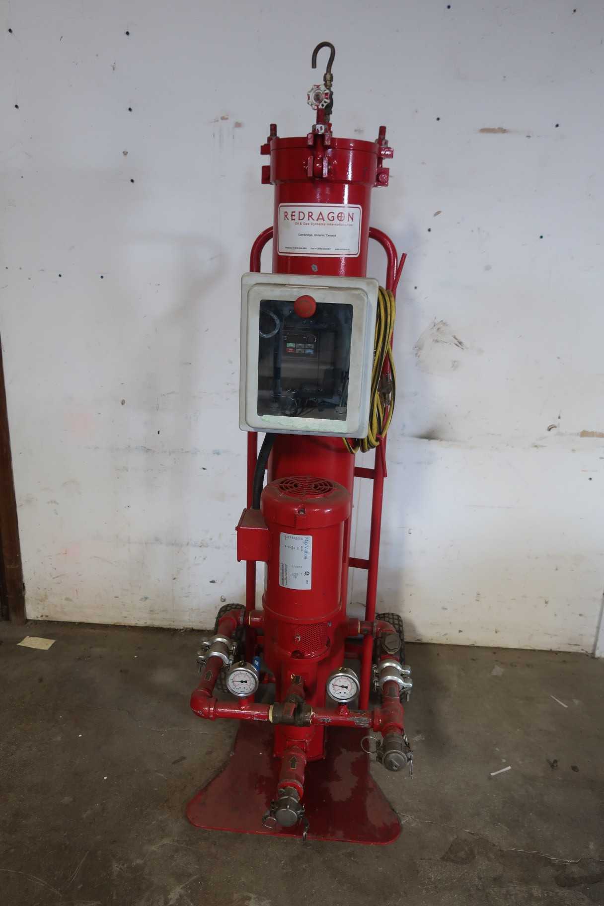 REDRAGON OPU-10-EW-718-5A2 OIL PUMPING UNIT W/ PARTS - PUMPS