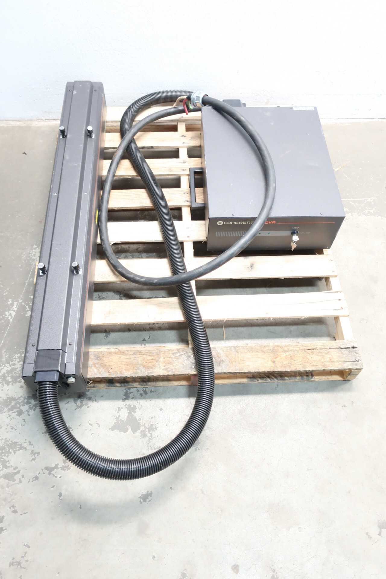 COHERENT I90C-5 INNOVA 90C ION LASER WITH POWER SUPPLY LASER SENSOR - ELECTRICAL COMPONENTS