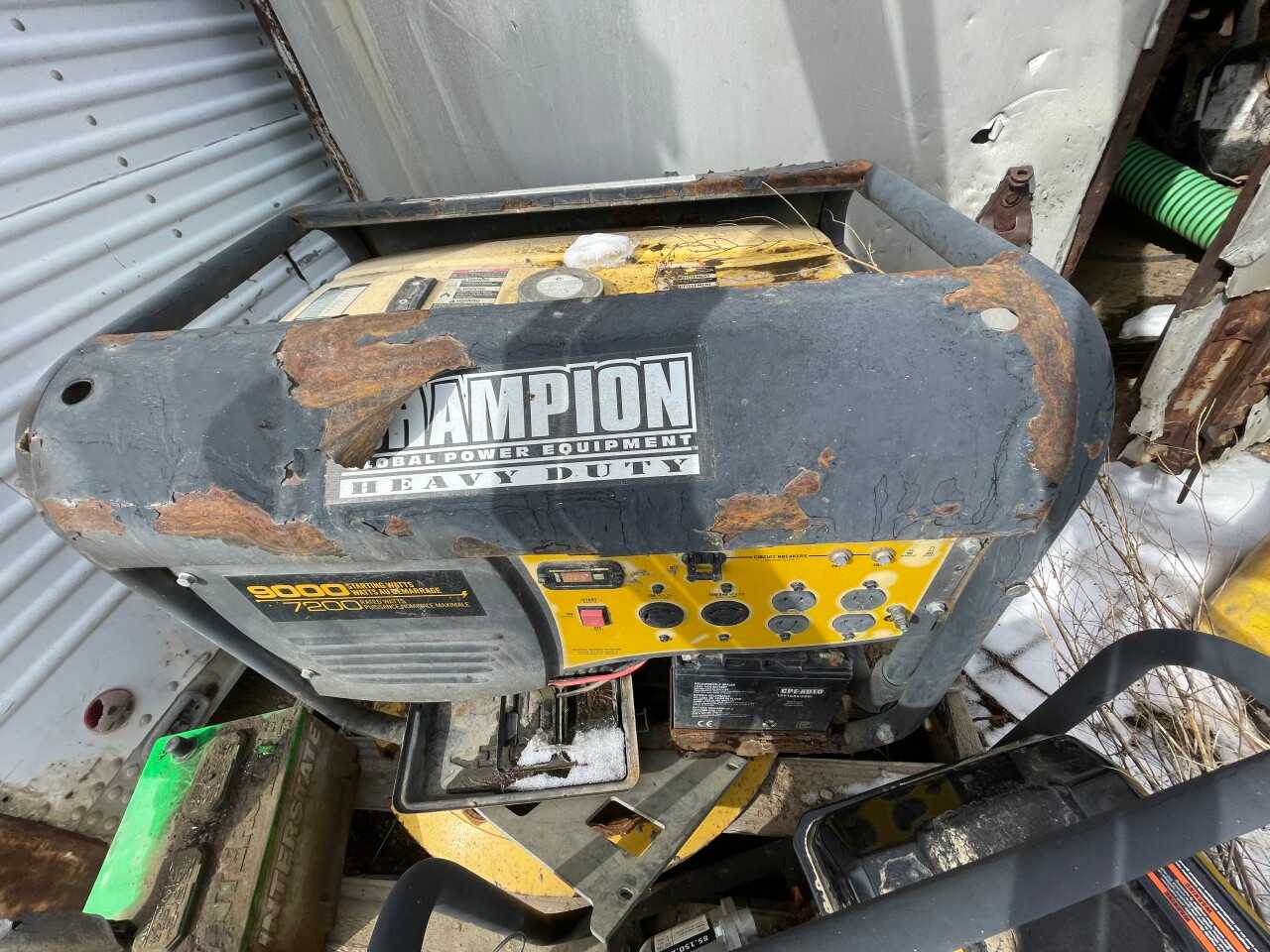 Champion Generator - STANDBY POWER GENERATOR