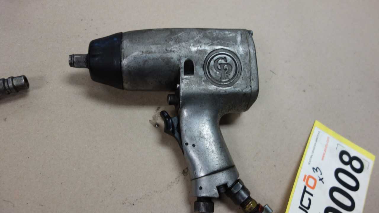 LOT OF 3 ASSORTED PNEUMATIC TOOLS - PNEUMATIC POWER TOOL