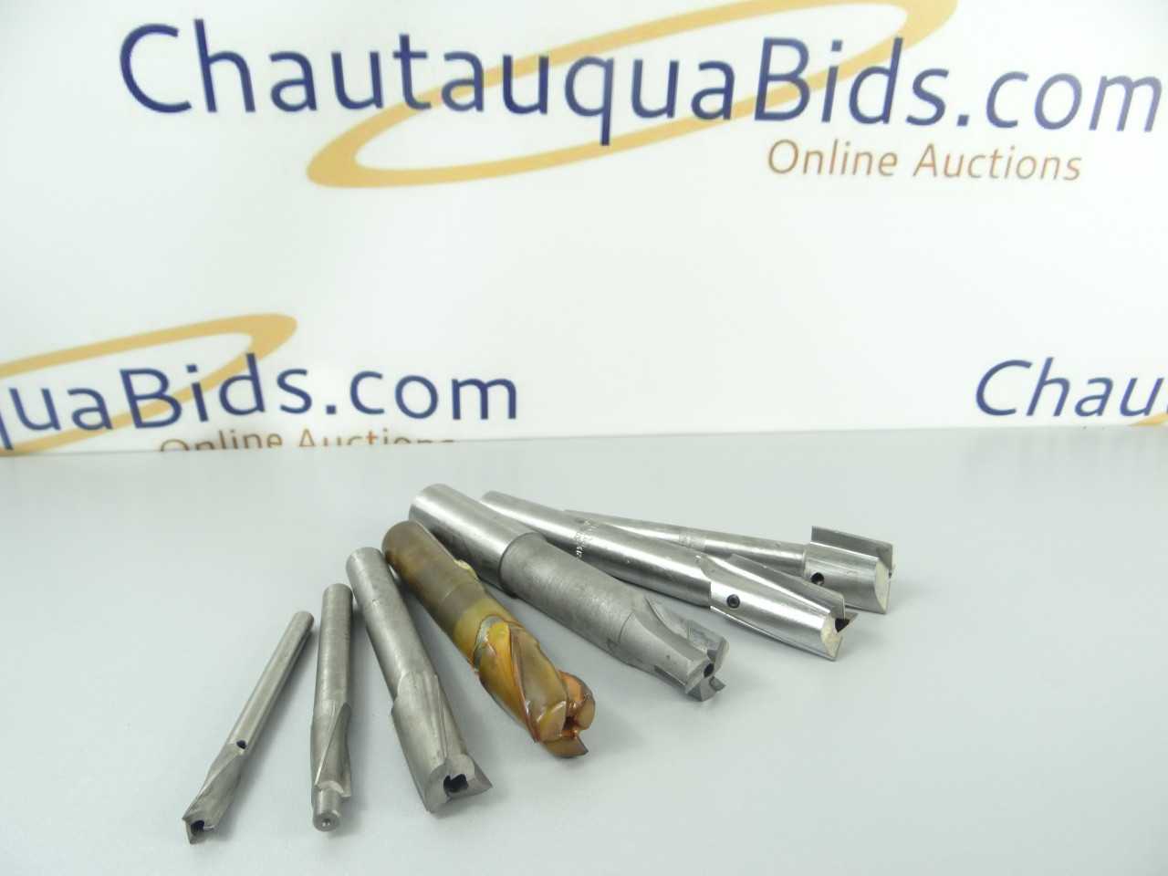 Lot of 7 Assorted Straight Shank Pilot Counterbores - MACHINING ACCESSORIES & TOOLING