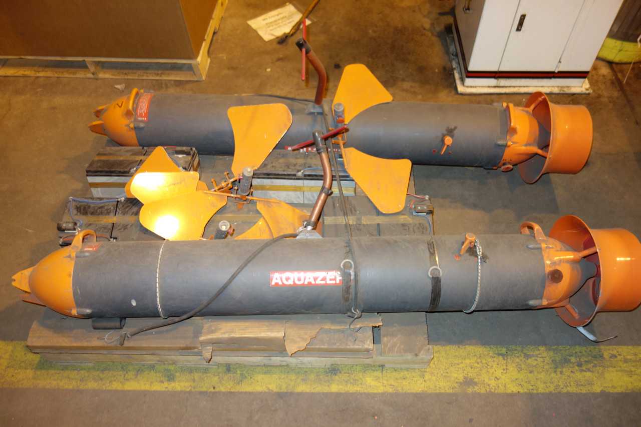 1 PALLET OF AQUAZEPP DIVING DIVE SCOOTERS - PLANT & FACILITY
