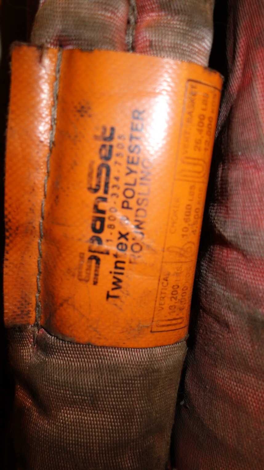 LOT OF ASSORTED LIFTING SLINGS, LIFTALL TUFLEX, TWINTEX - LIFTING EQUIPMENT