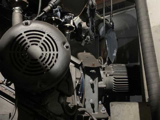 24" W Pass Through Type Shotblast machine - SHOT PEENING MACHINE