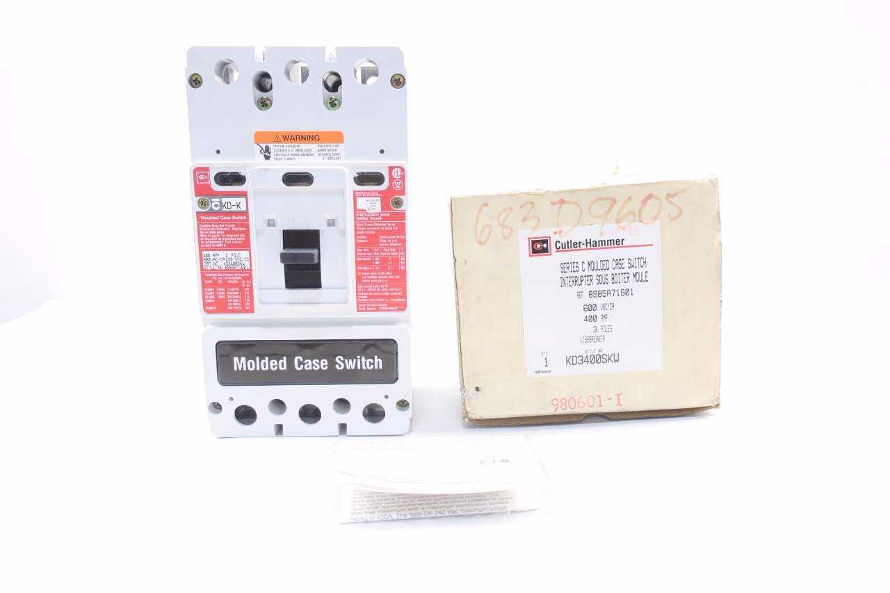 CUTLER HAMMER 400 AMP CIRCUIT BREAKER - MISCELLANEOUS