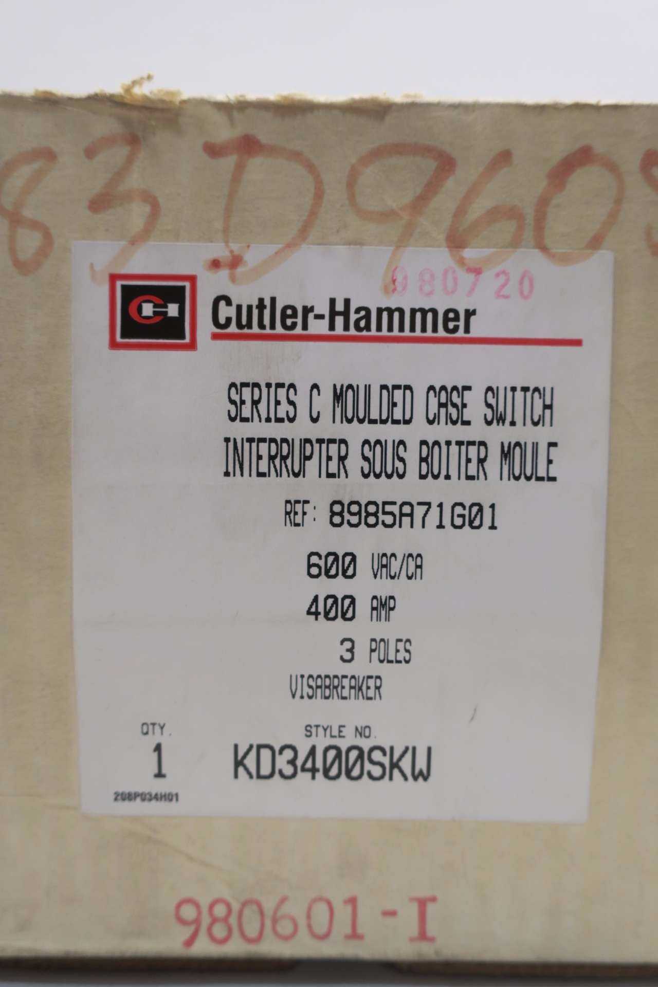 CUTLER HAMMER 400 AMP CIRCUIT BREAKER - MISCELLANEOUS