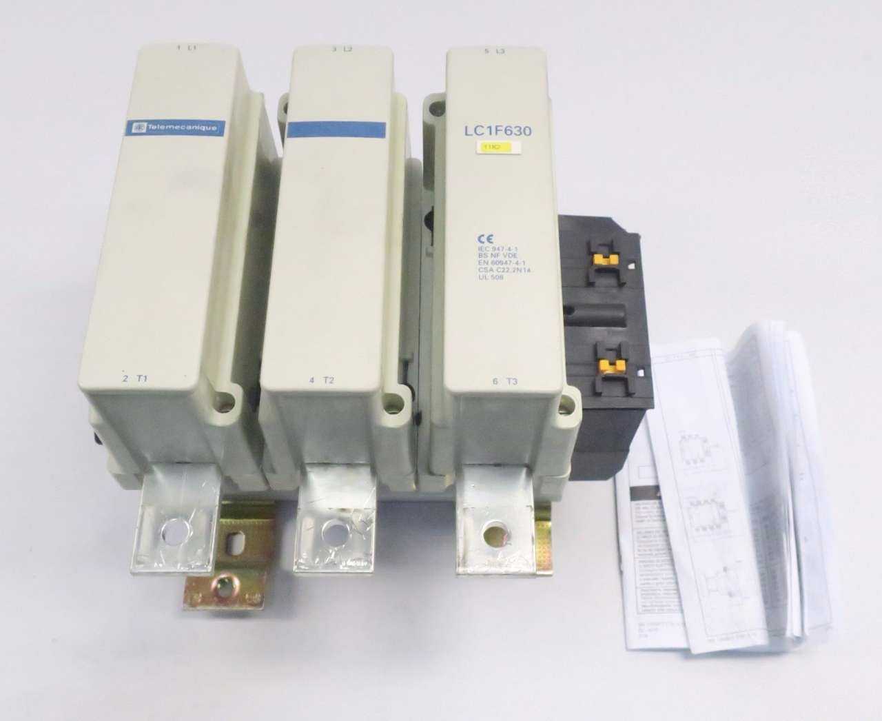 TELEMECANIQUE LC1F630 900 AMP CONTACTOR - MISCELLANEOUS