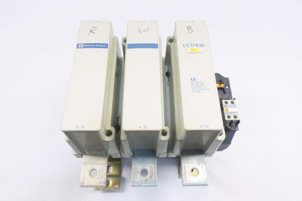 TELEMECANIQUE LC1F630 600 HP 900 AMP CONTACTOR - MISCELLANEOUS