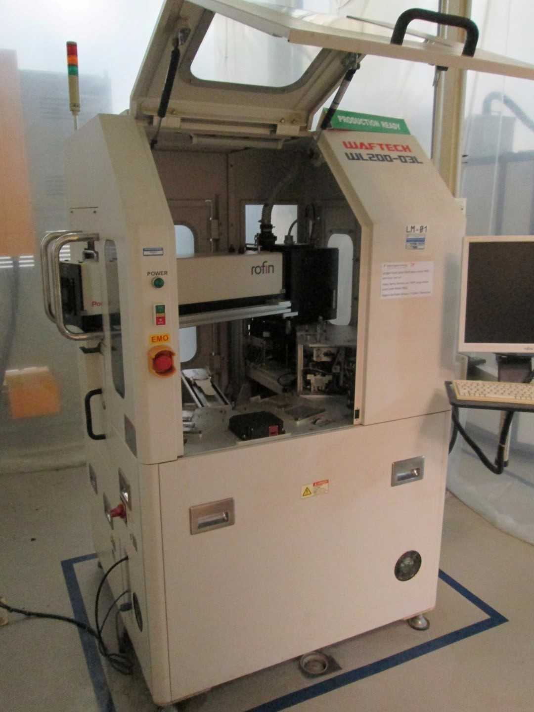 Waftech WL 200-03L Auto Laser Marking Machine - MACHINE TOOLING