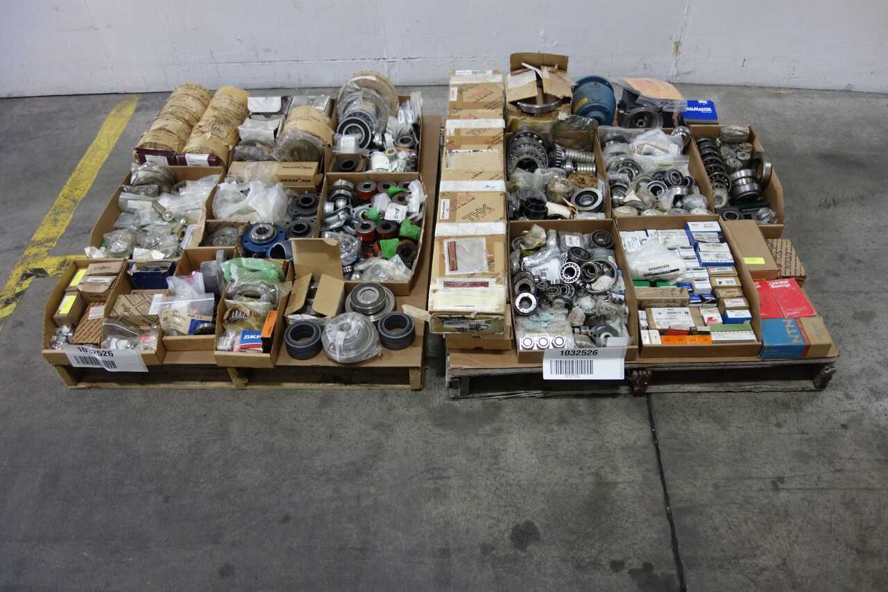 2 PALLETS OF ASSORTED POWER TRANSMISSION - POWER TRANSMISSION