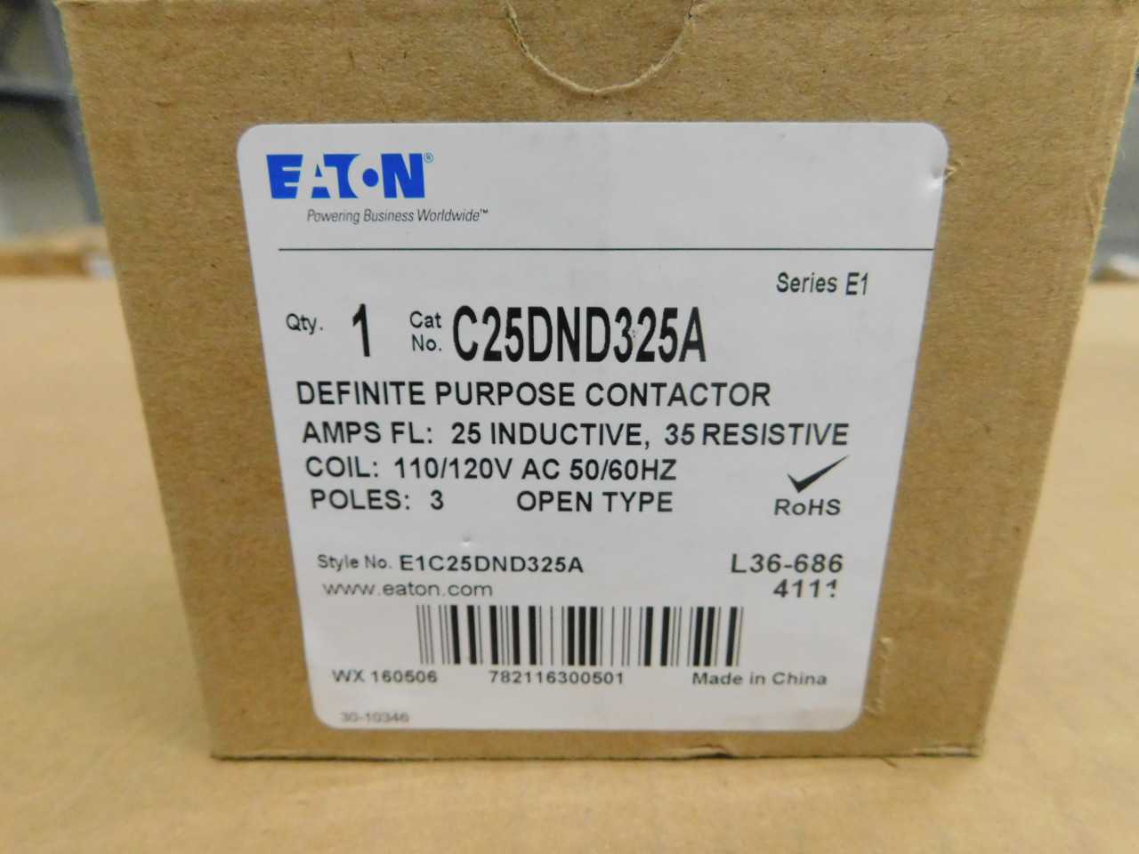 Lot of Various Definite Purpose Contactors - CONTACTORS